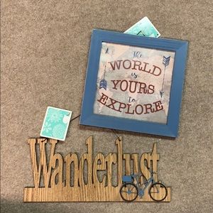Travel Decor - With Tags!